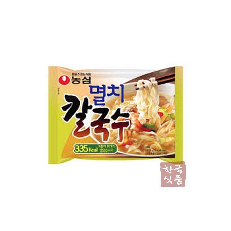 멸치 칼국수 라면